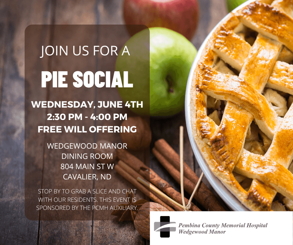 Join us for pie and coffee!