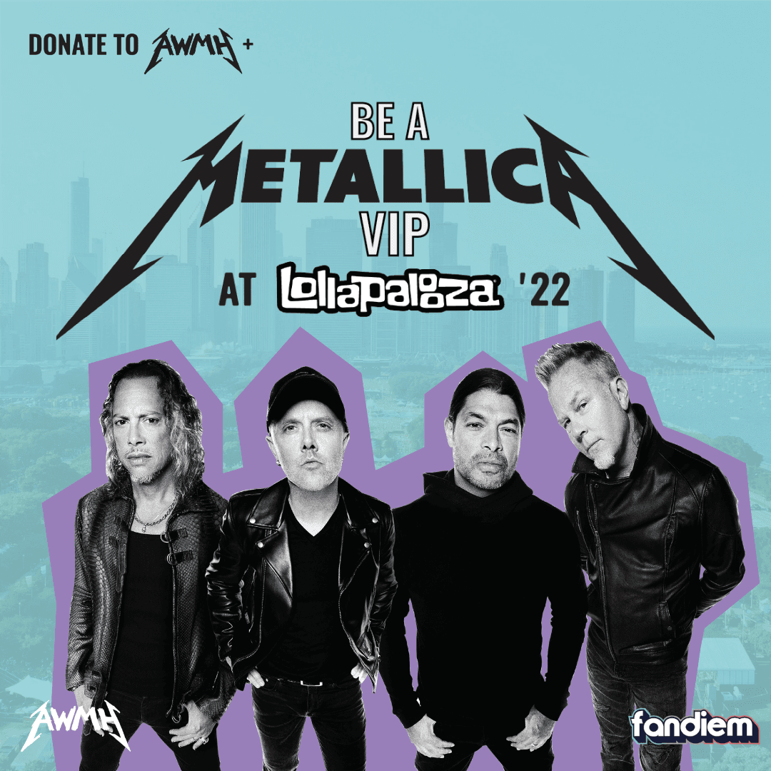 Win A VIP Trip To See Metallica At Lollapalooza 
