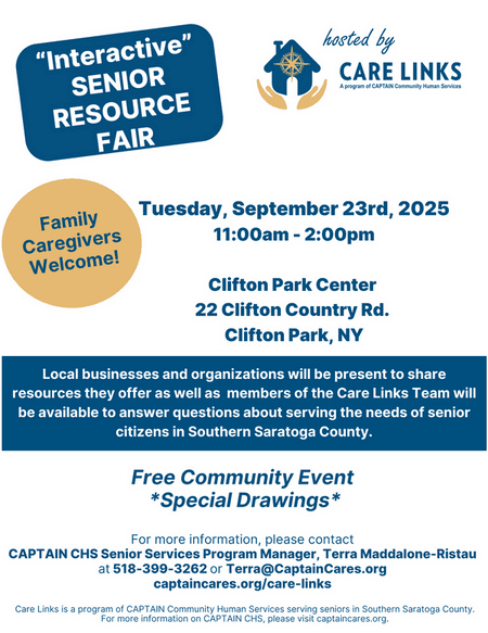 “Interactive” Senior Resource Fair hosted by Care Links