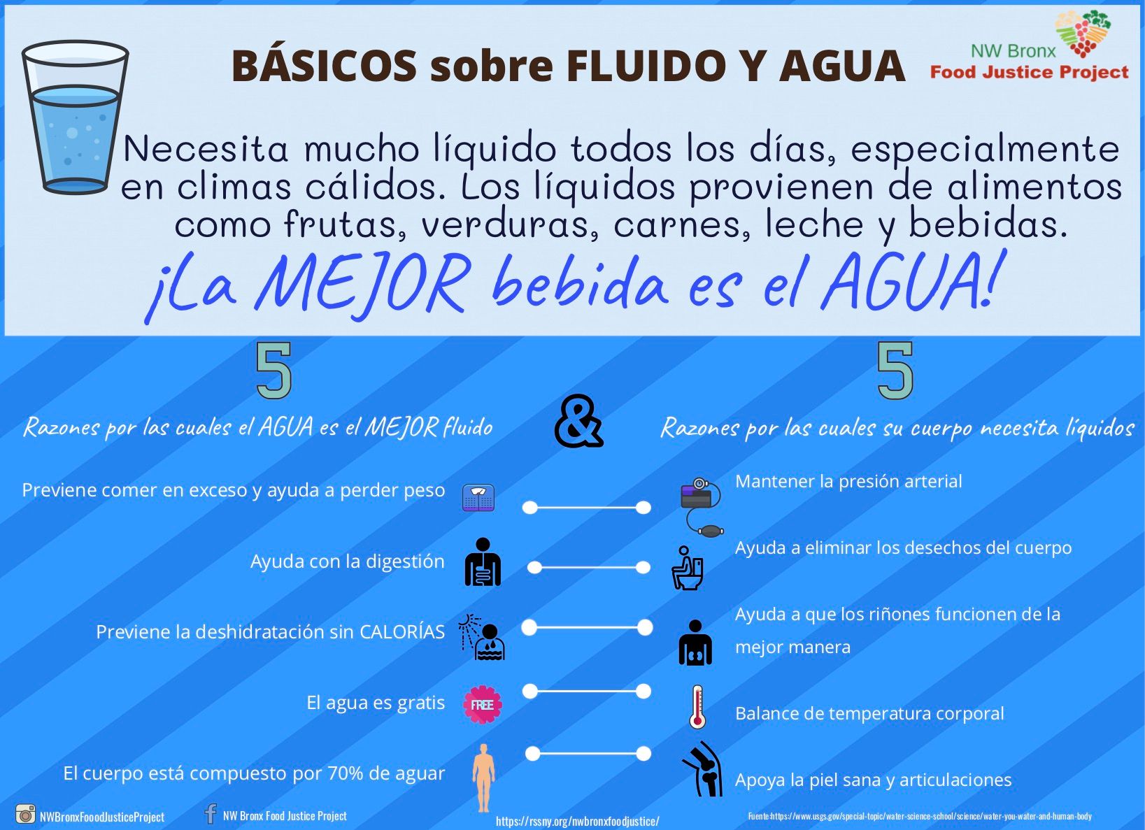 Conceptos básicos sobre fluidos y agua