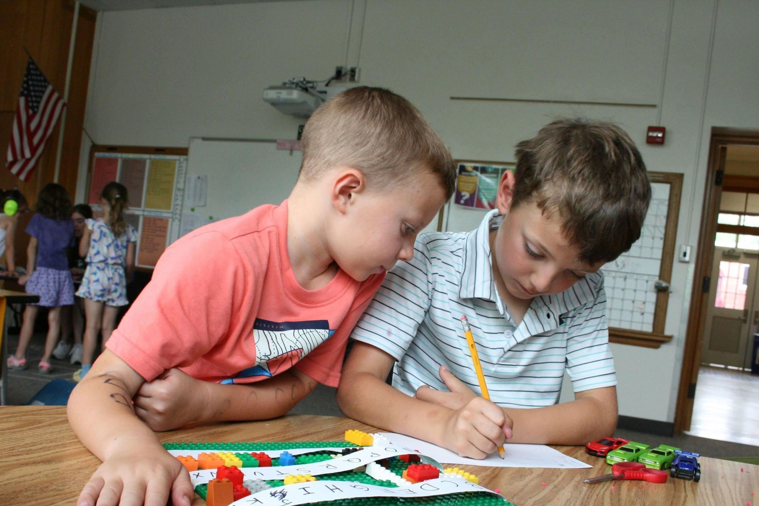 Student with Pencil