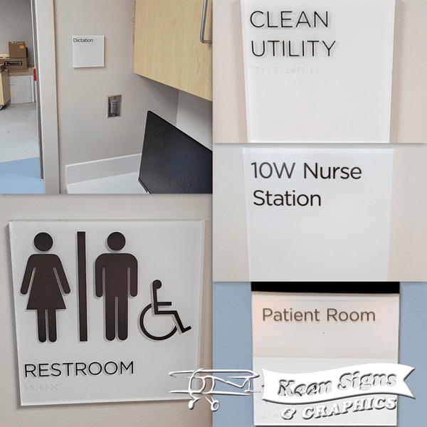 Keen Signs ADA Compliant Architectural Wayfinding Signage