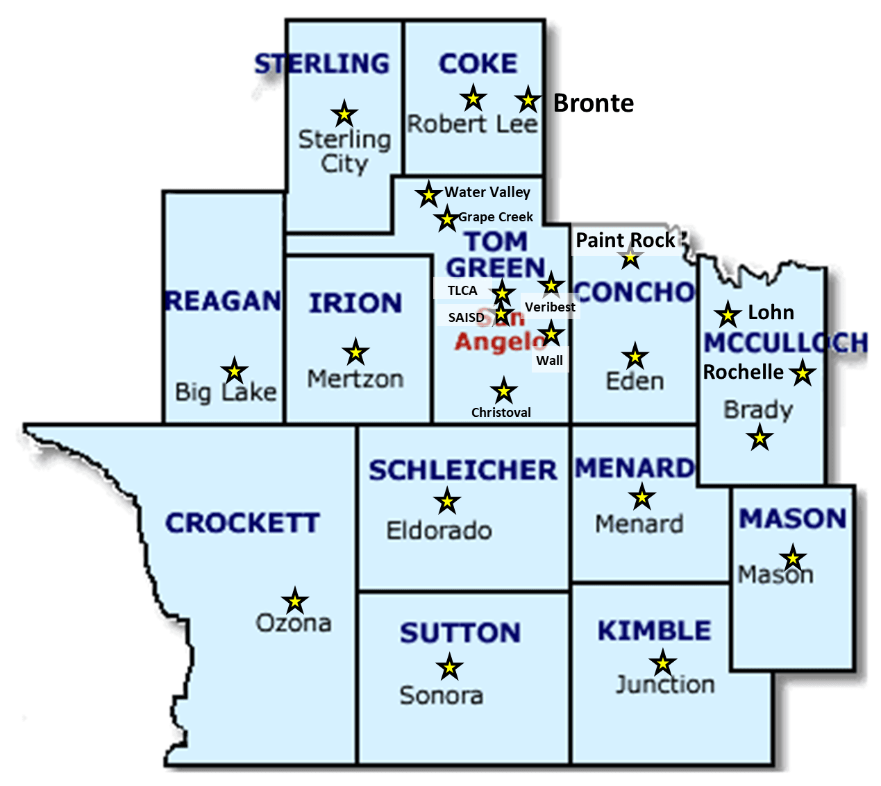 Area 12 School Districts