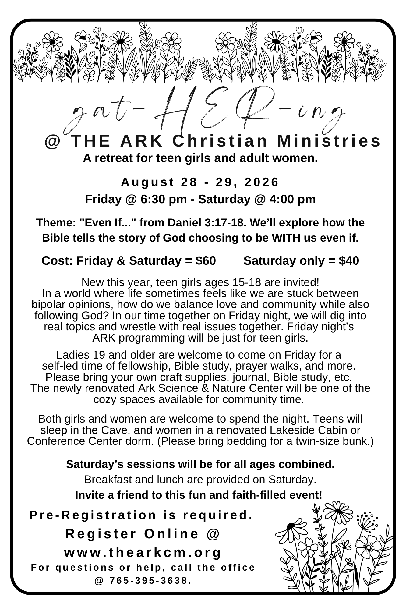 Gathering Flyer