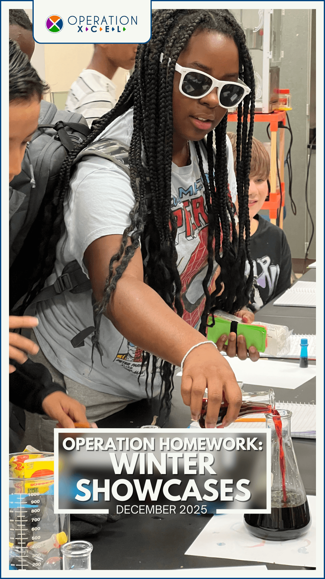 Operation Xcel's Future in Focus: Join Us for the Operation Homework Winter Showcases!