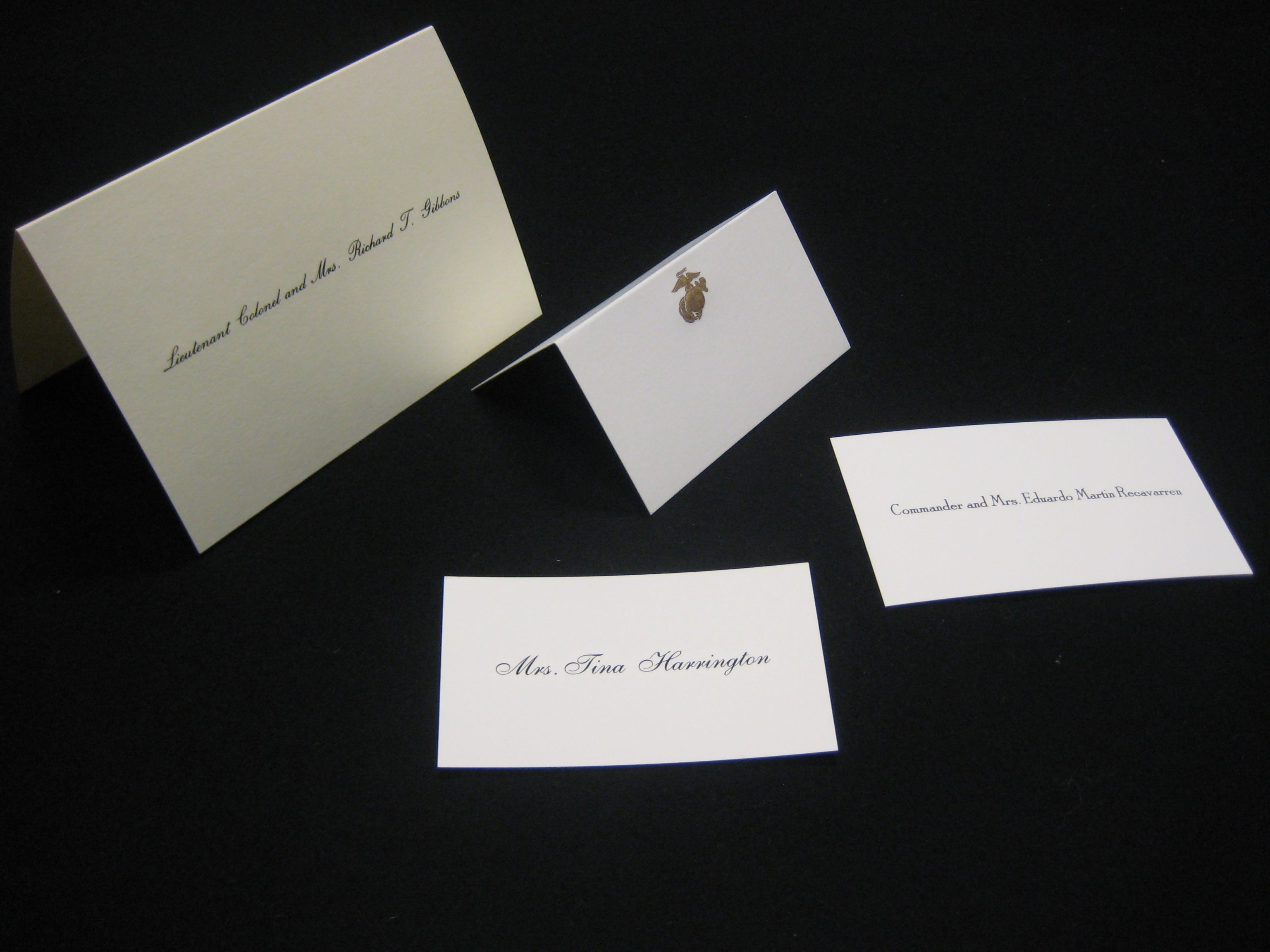 Fold Over Informals, Social Cards & Place Cards