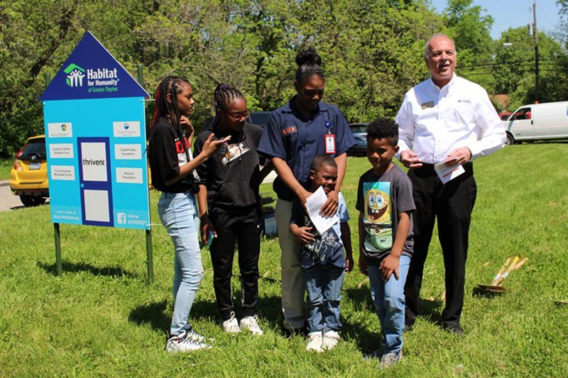 Dayton Habitat Breaks Ground Its on First Home in Springfield