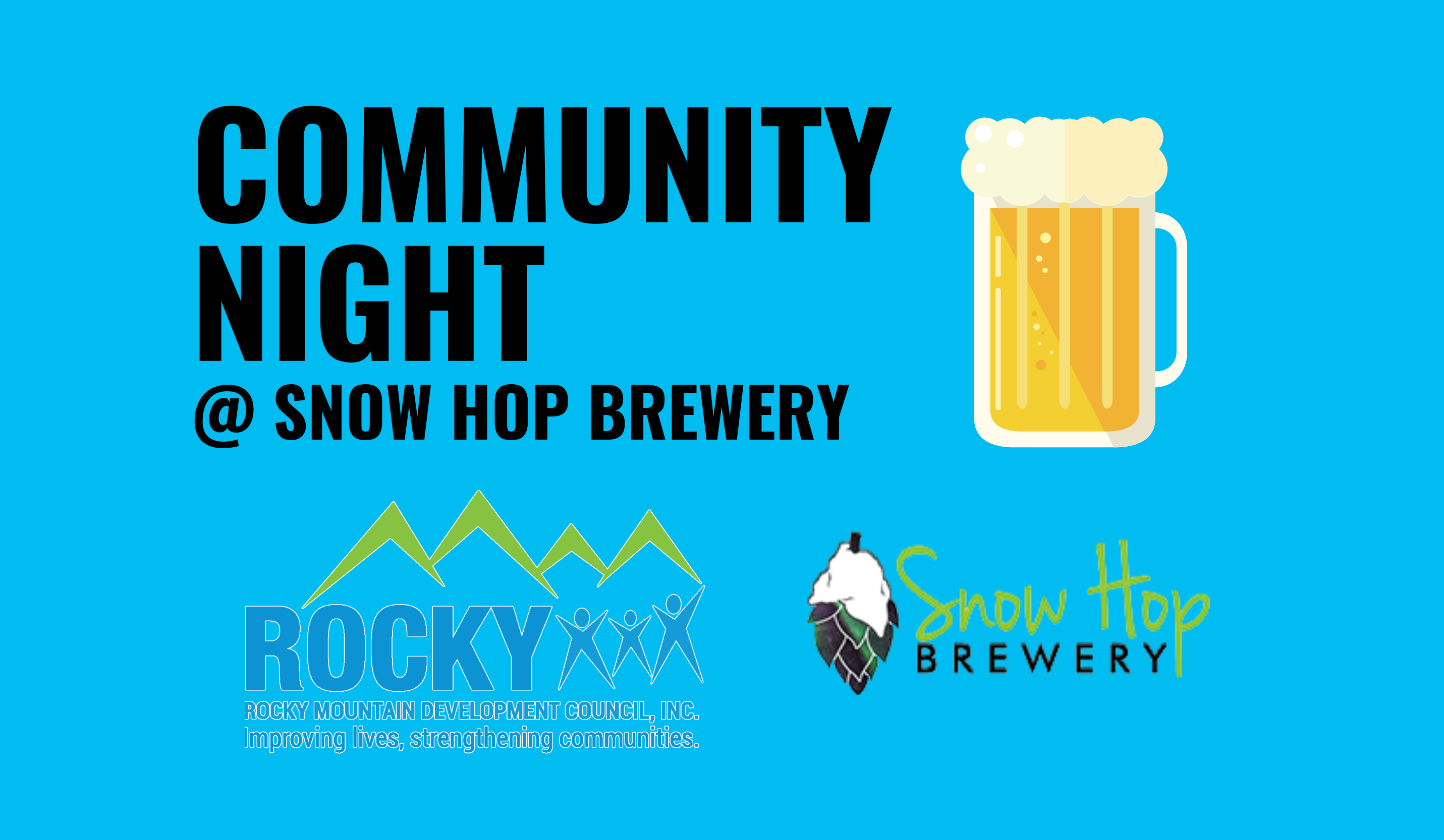 Community Night at Snow Hop Brewery