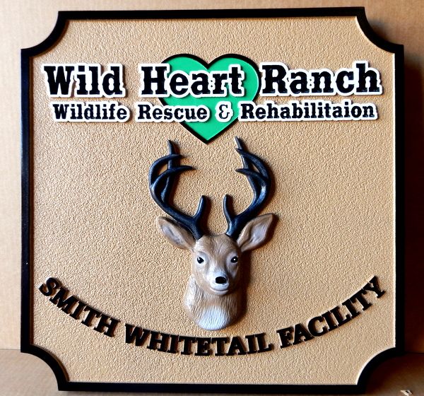 O24553 - Sign for Wildlife Rescue and Rehabilitation Ranch