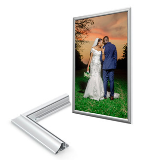 Aluminum Frame, 18" x 24", Contour