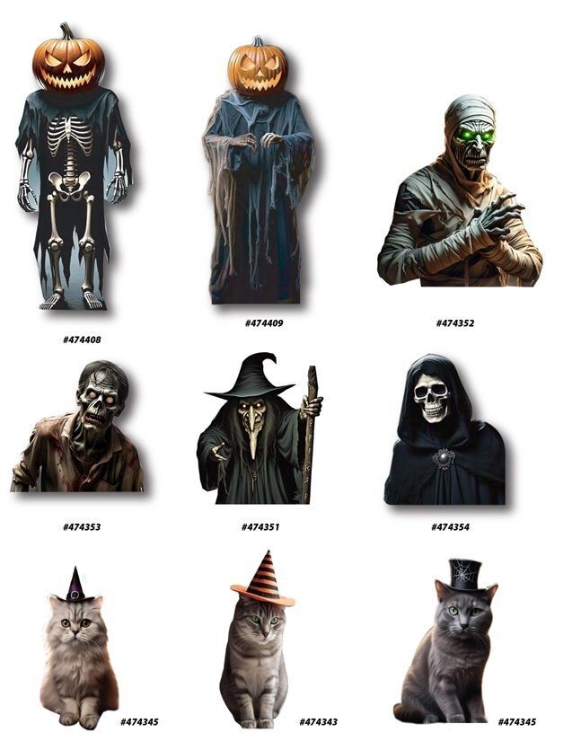 Halloween Cutouts 