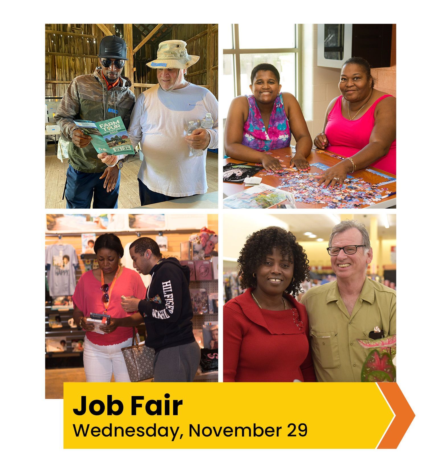 Job Fair-Wednesday, November 29