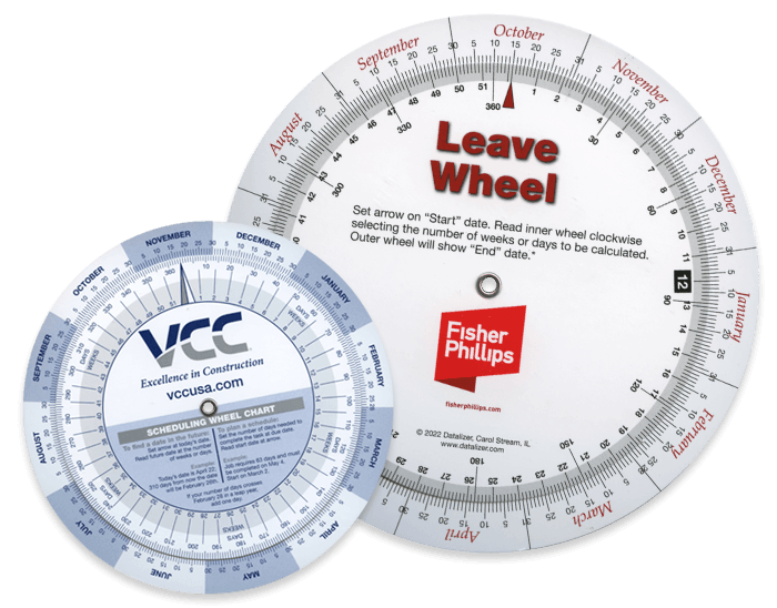 Date Calculator Wheels
