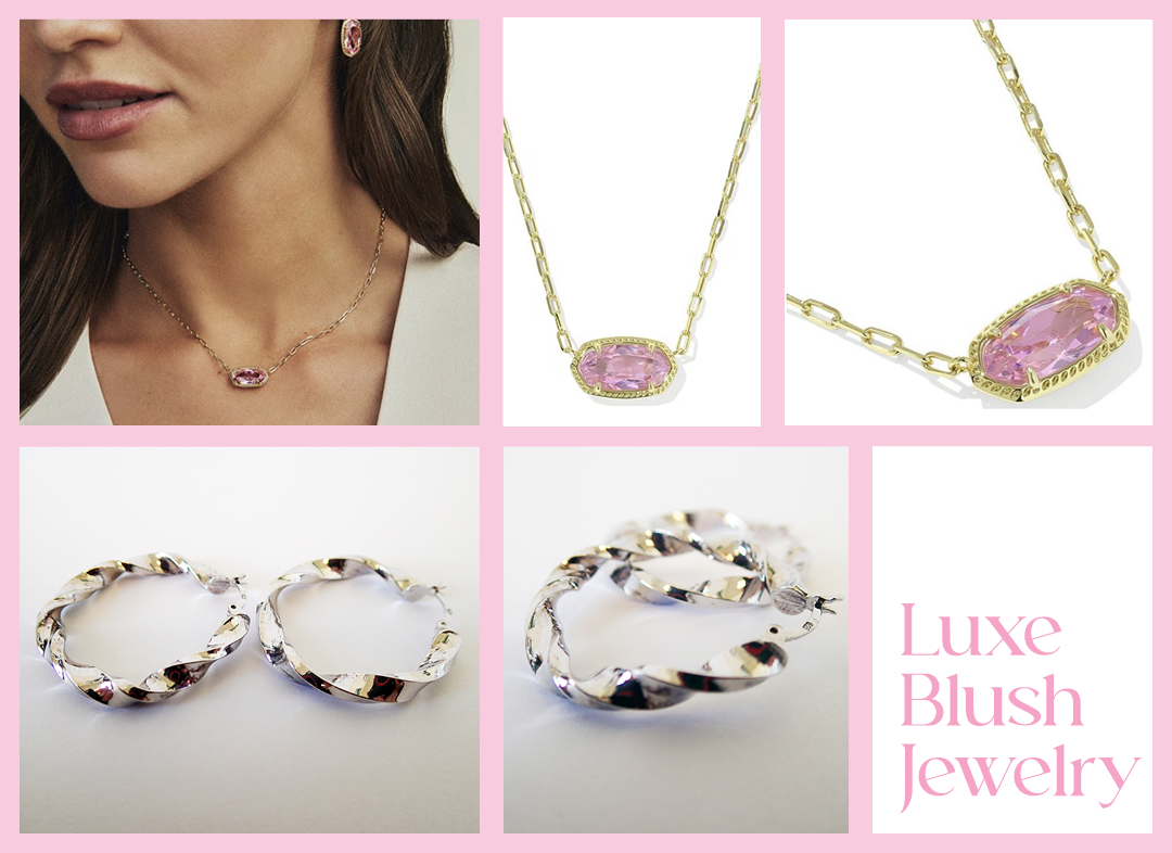 Luxe Blush Jewelry Set