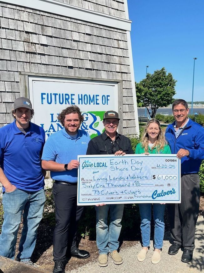 Culver's 2025 Check Presentation
