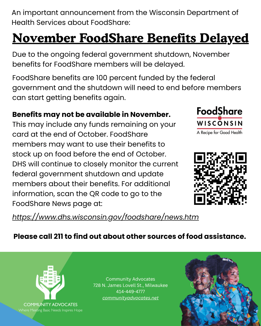 foodshare delay flyer