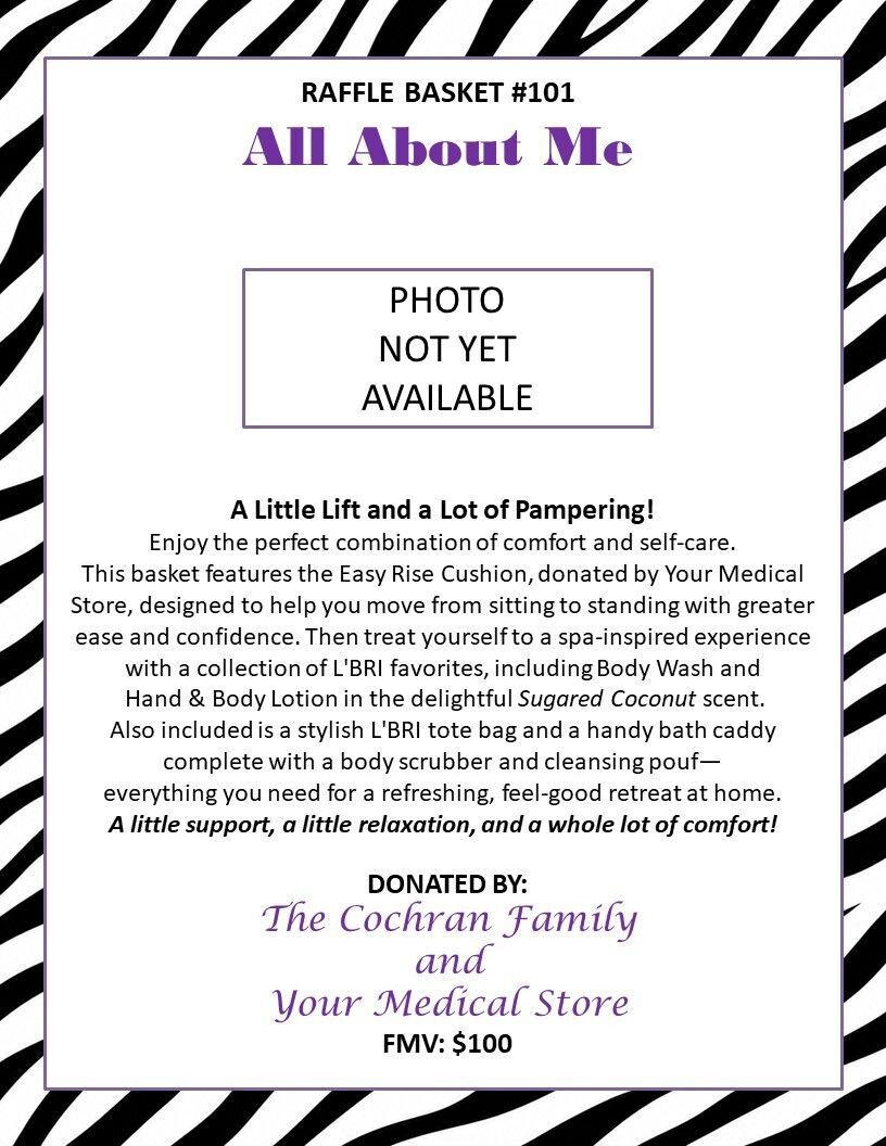 BASKET 101 -- ALL ABOUT ME.
