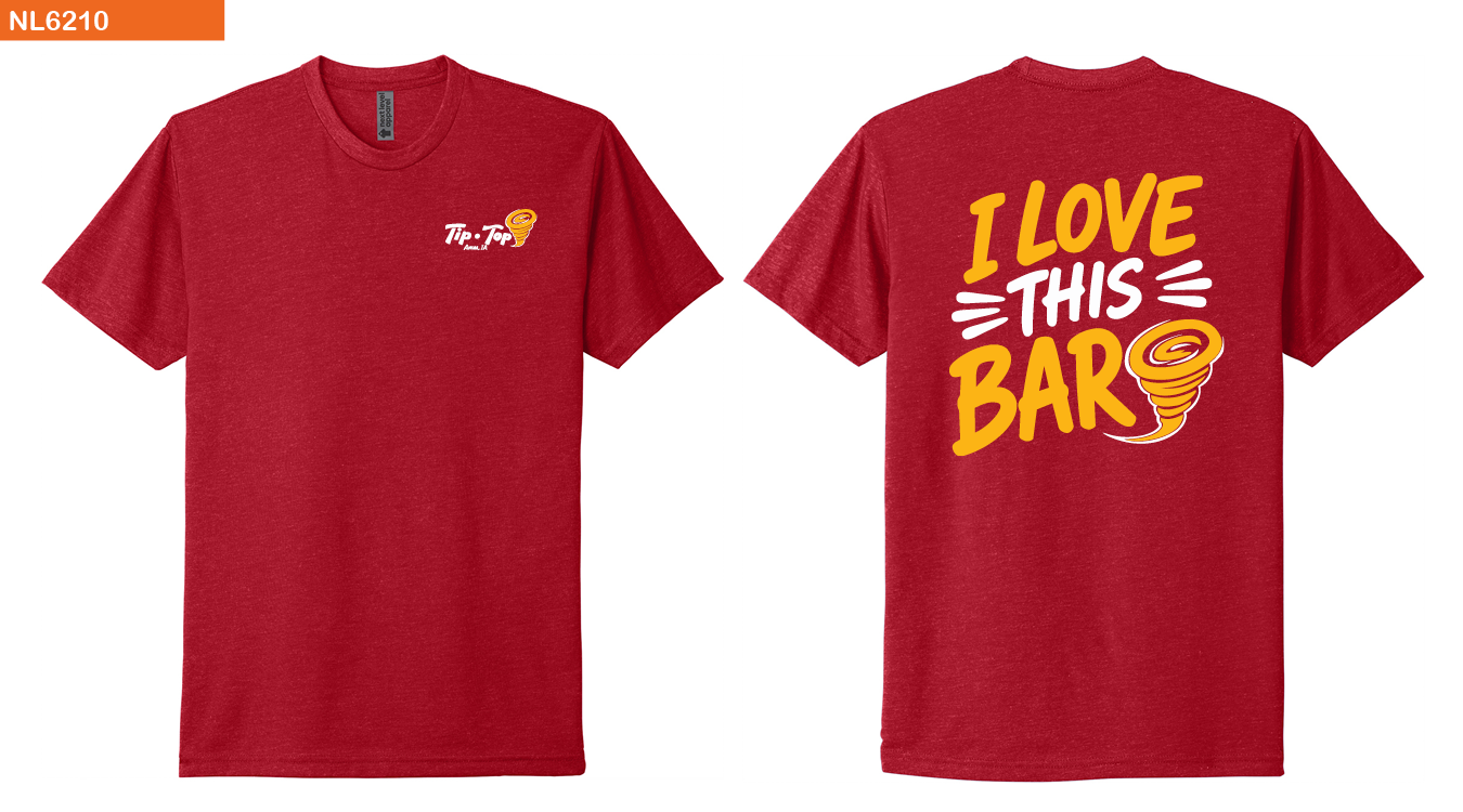 Next Level Apparel® Adult CVC Tee-RED