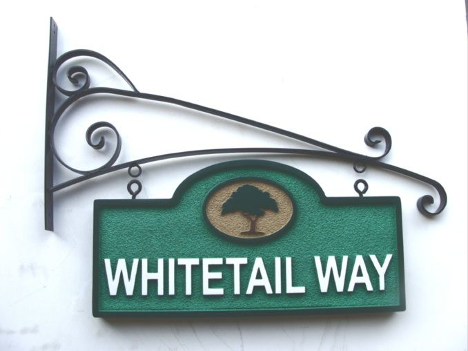 Custom Wood Street, Traffic and Parking Signs