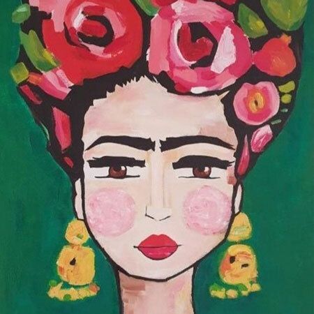Frida Kahlo Painting