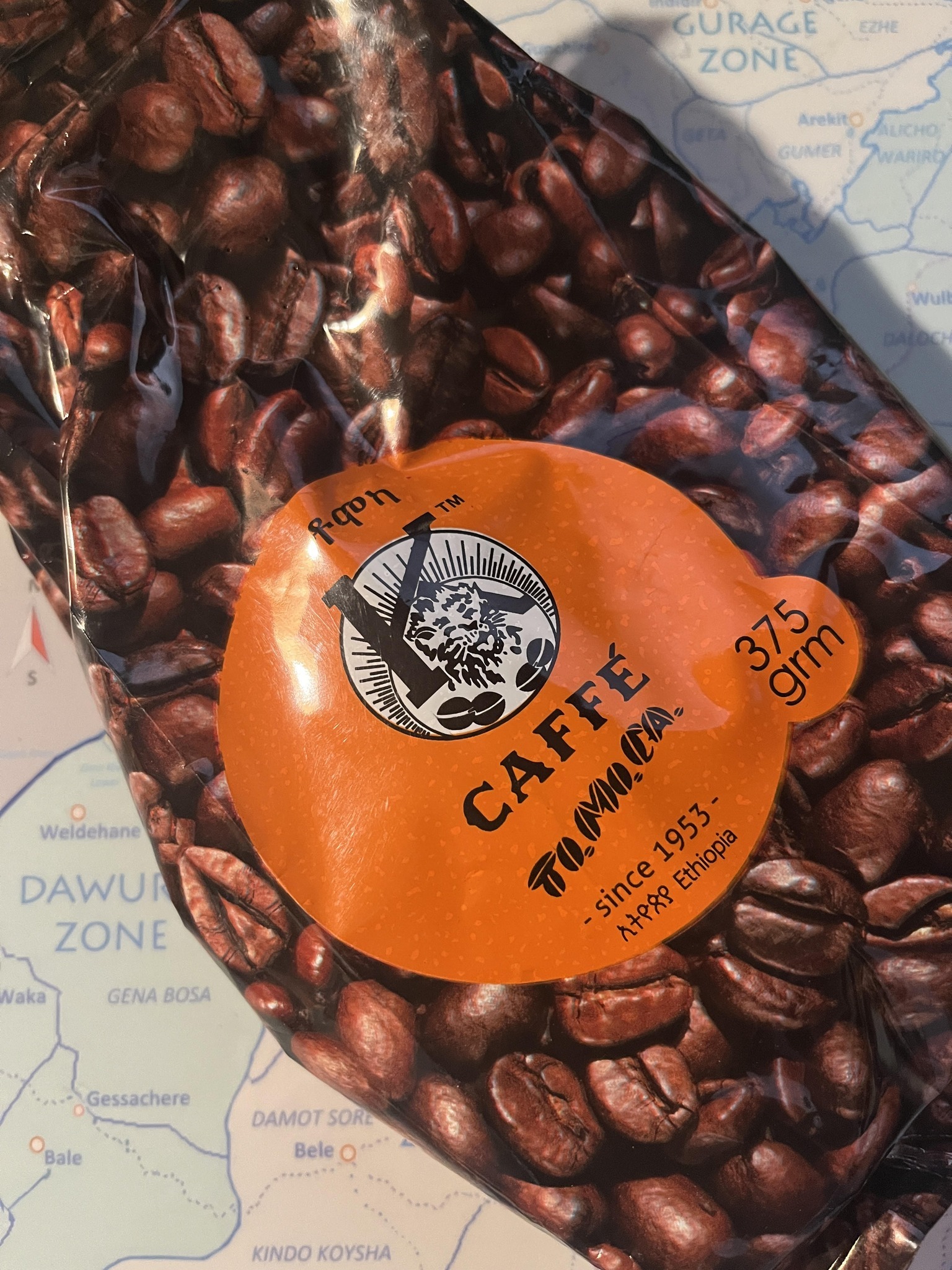 Tamoca Coffee! 375 gram bags, Ground.