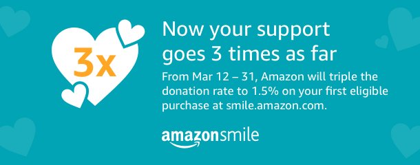 Triple Your AmazonSmile Donation