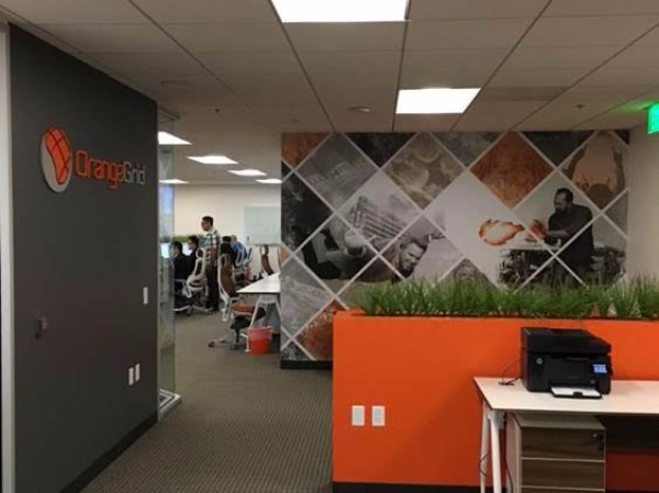 Orange County Software Company Wall Murals New Offices