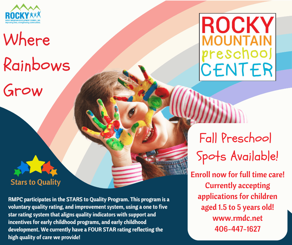 Join Rocky Mountain Preschool Center!