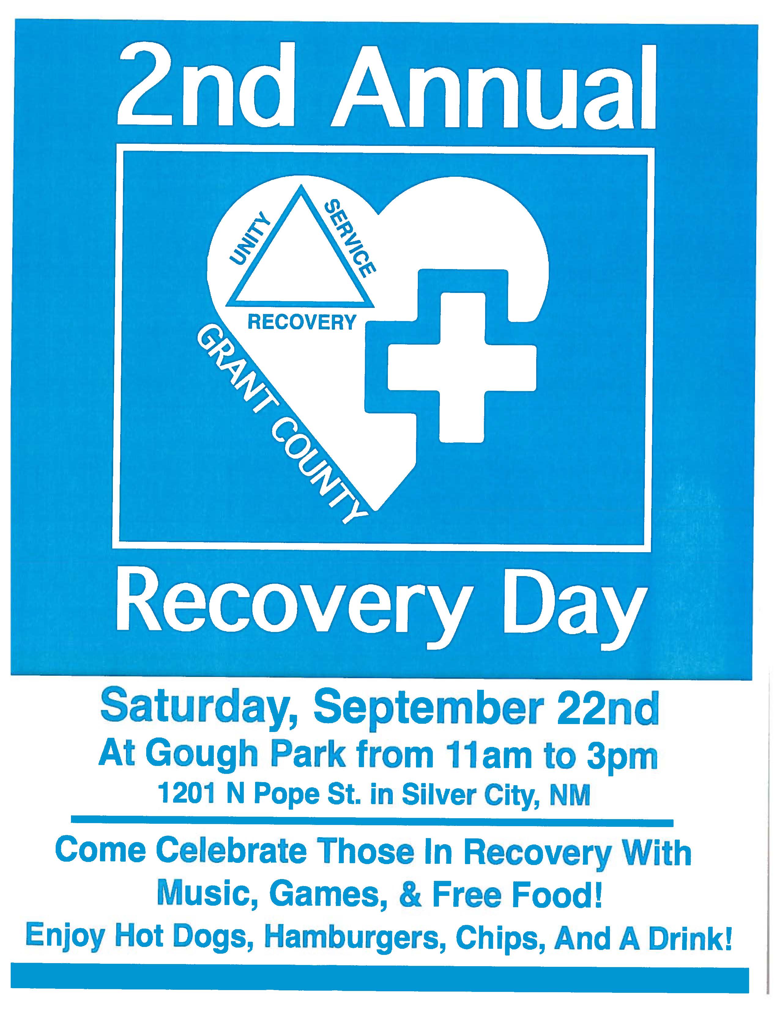 2nd Annual Grant County Recovery Day