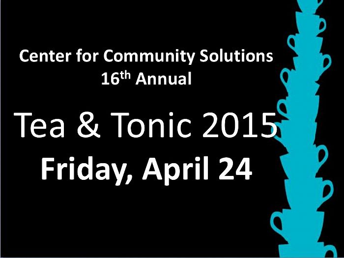 Save the Date for Tea & Tonic 2015!