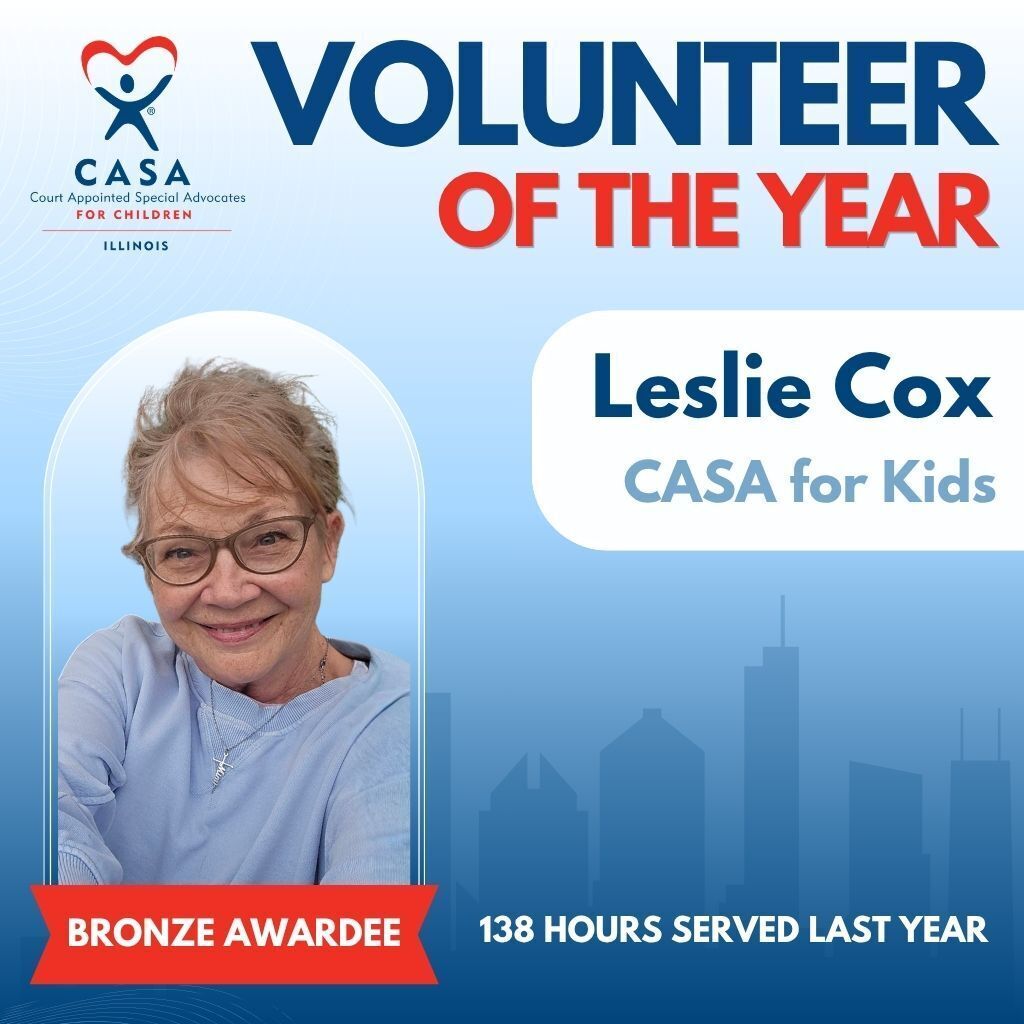 2026 Volunteer of the Year: Leslie Cox