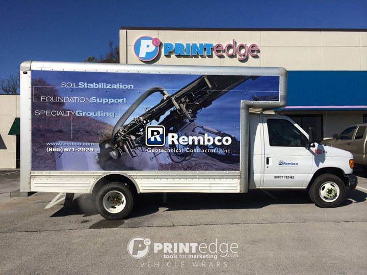 Rembco Box Truck Wrap - 1