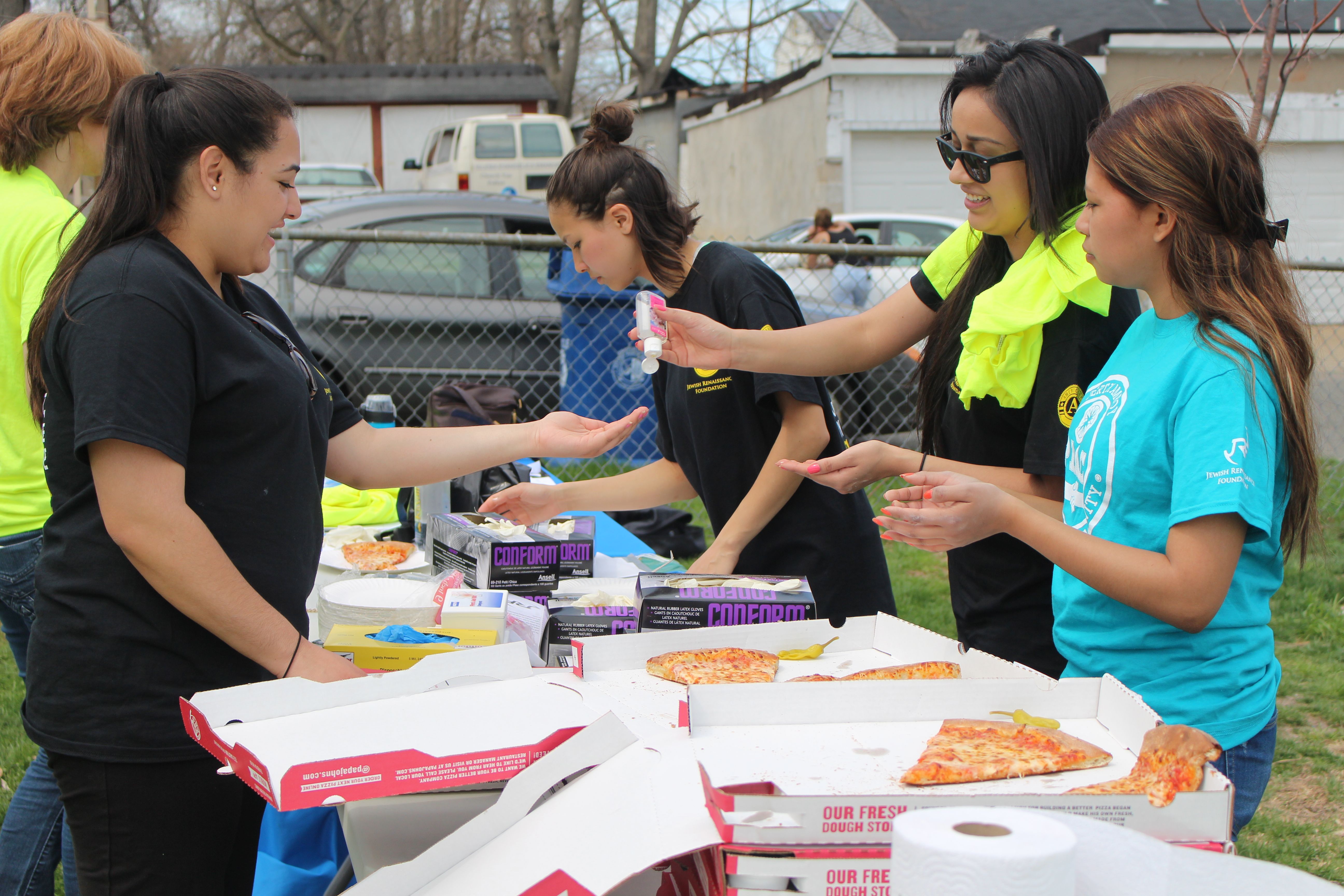 Example of Volunteers Support at Neighboring Event