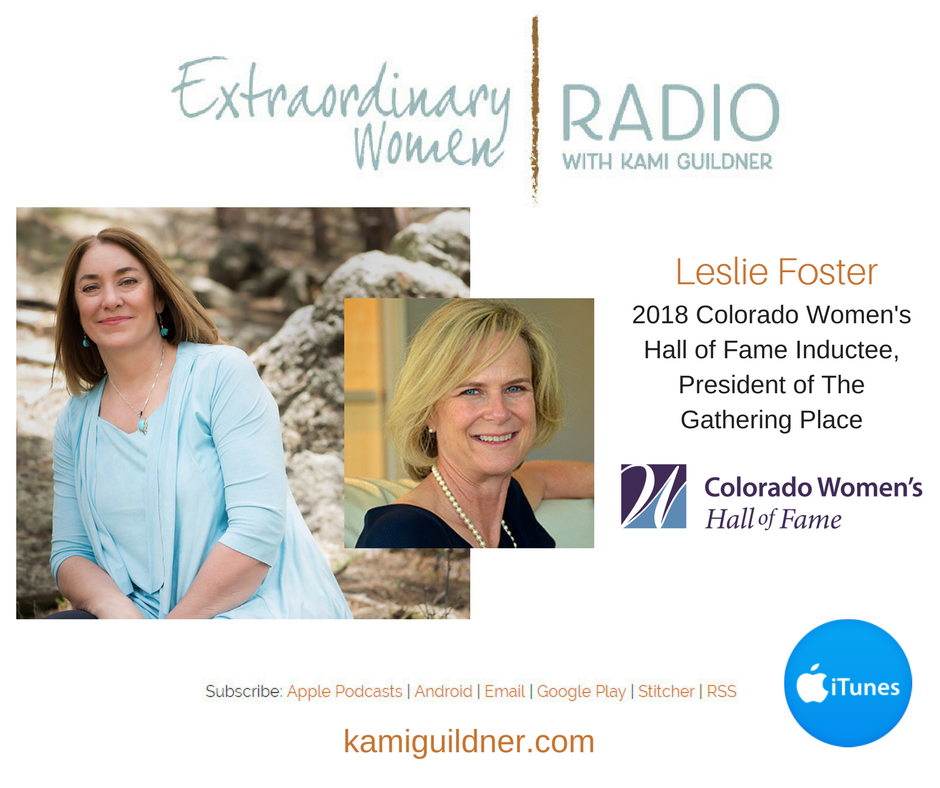 Leslie Foster featured on Extraordinary Women Radio