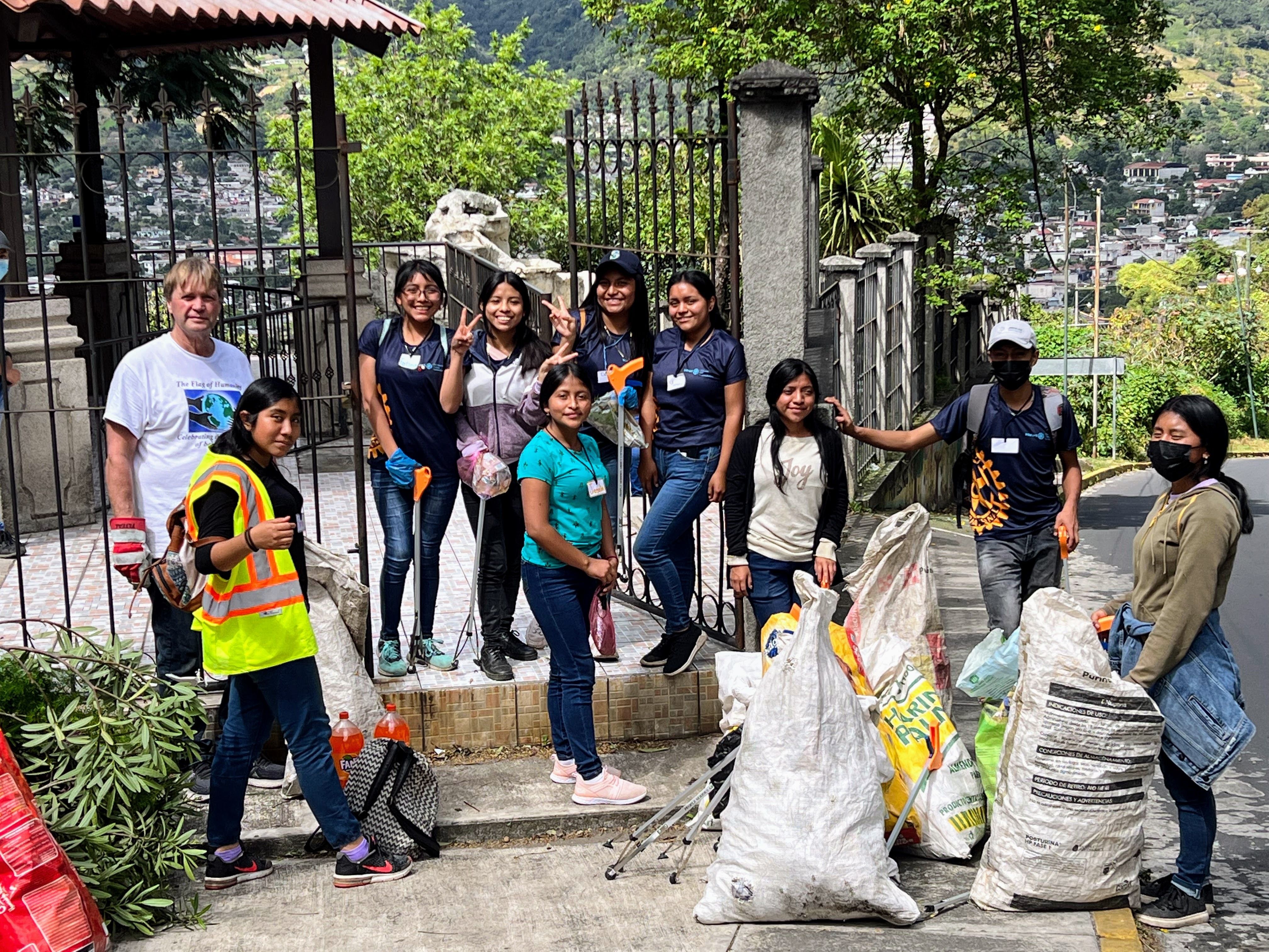 Litter clean-up