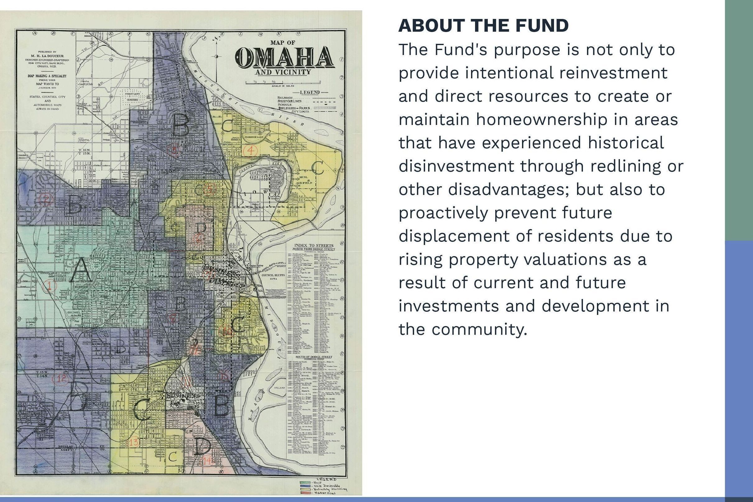 Greenlining Fund launches, offering 0% interest home equity loans in formerly redlined areas of Omaha, Nebraska