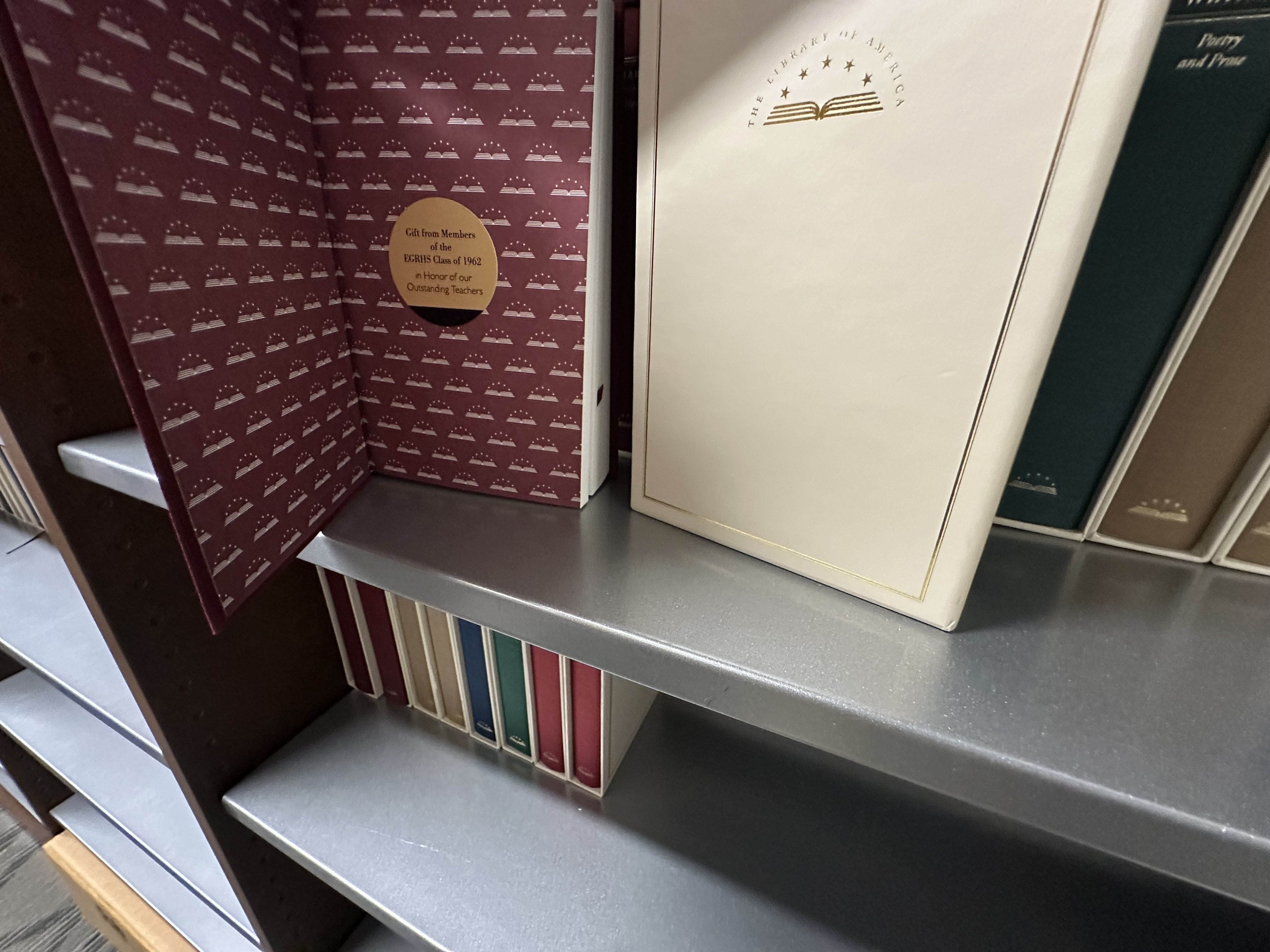 Amazing Library Gift from the Class of 1962