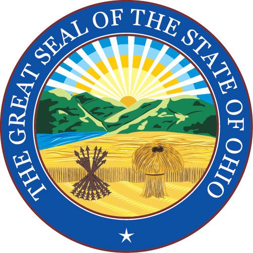 W32400 -  Seal of the State of Ohio Wall Plaque
