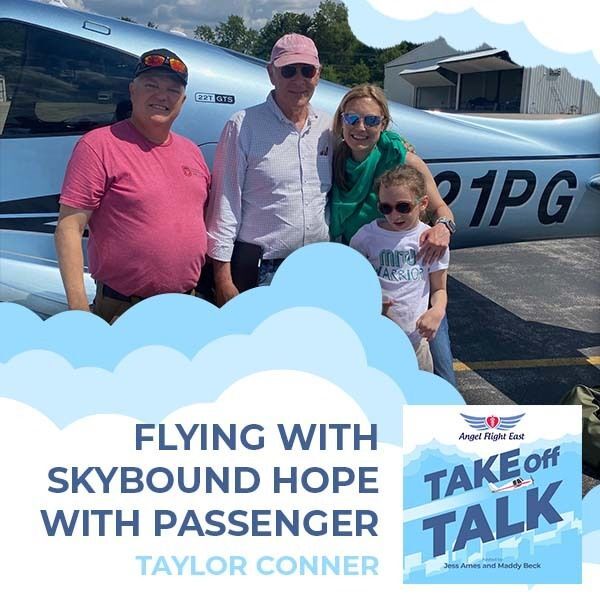 Flying With Skybound Hope With Passenger Taylor Conner
