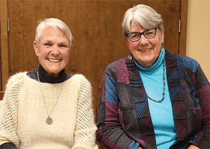 Susan Jenczka and Darcy Johnson