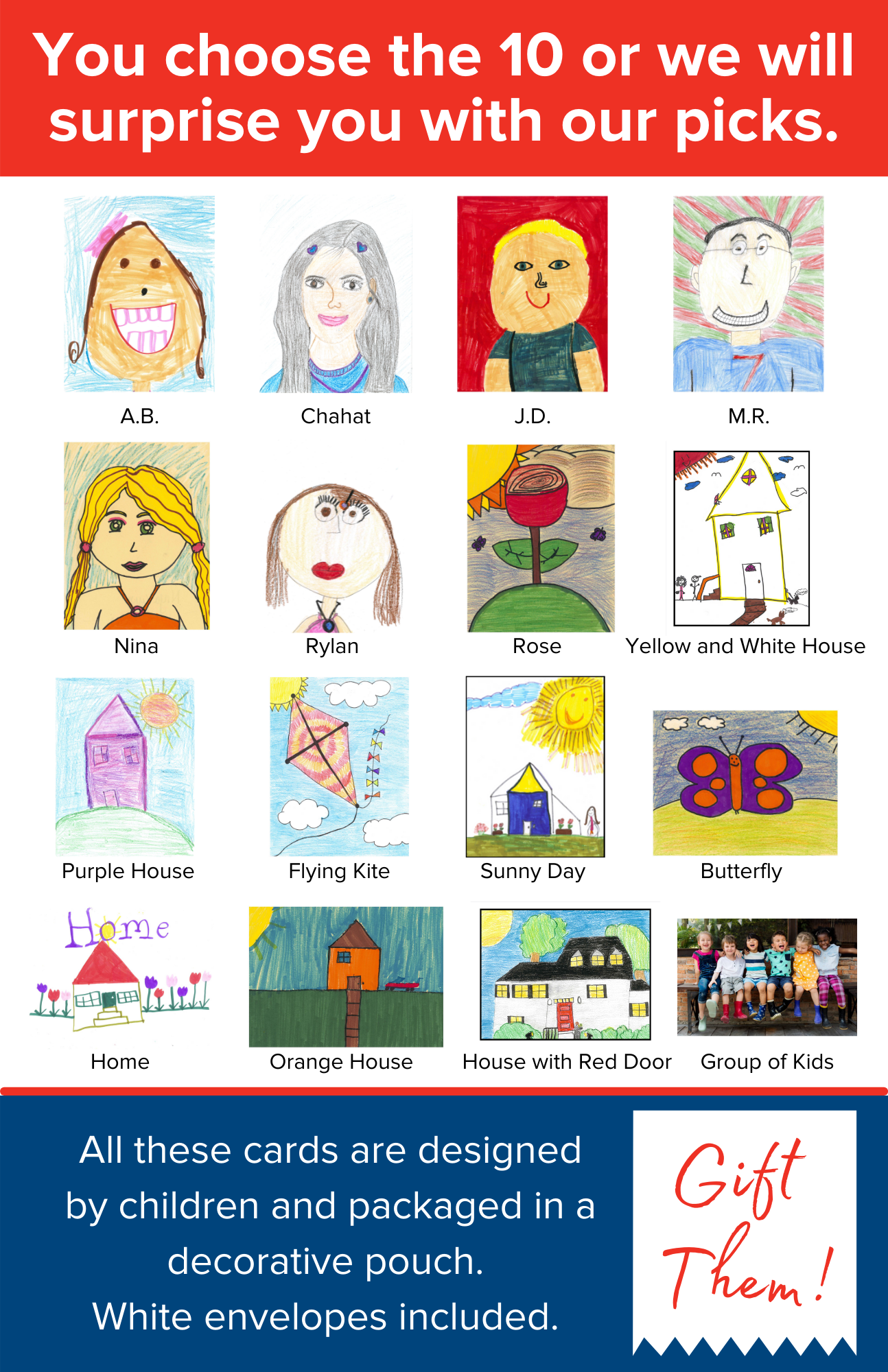 21-03: For Any Occasion - Original Children's Drawings