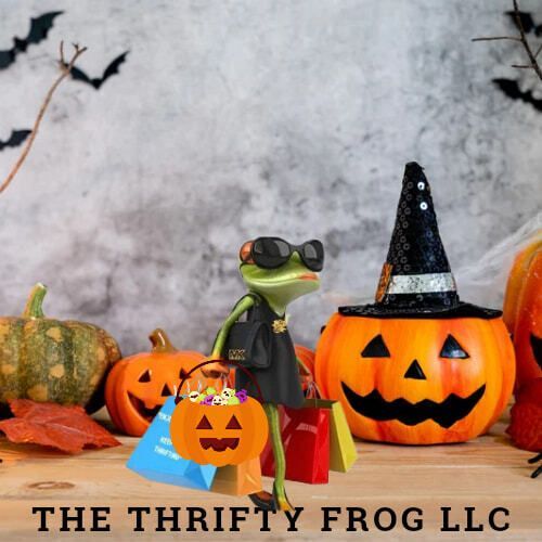 The Thrifty Frog logo