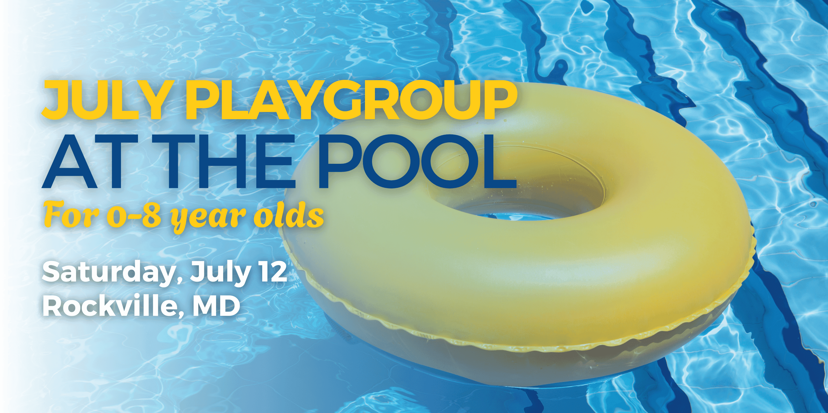 Connect with other families poolside