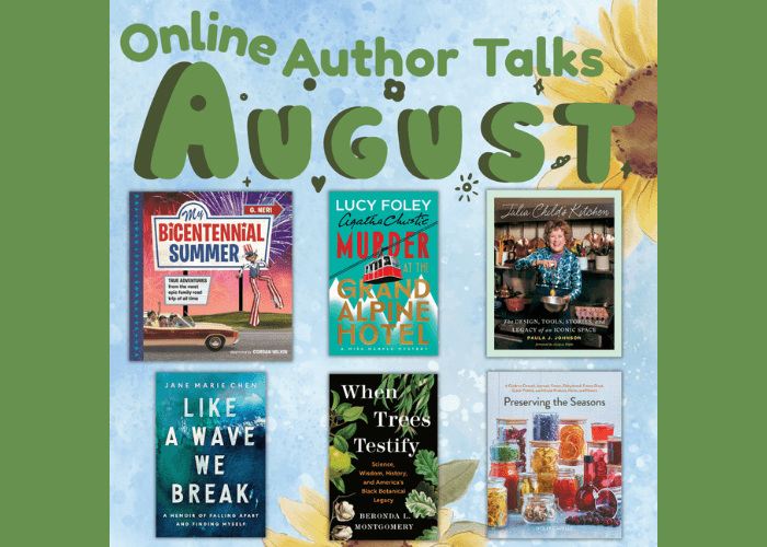 Watch Virtual Author Talks for FREE!
