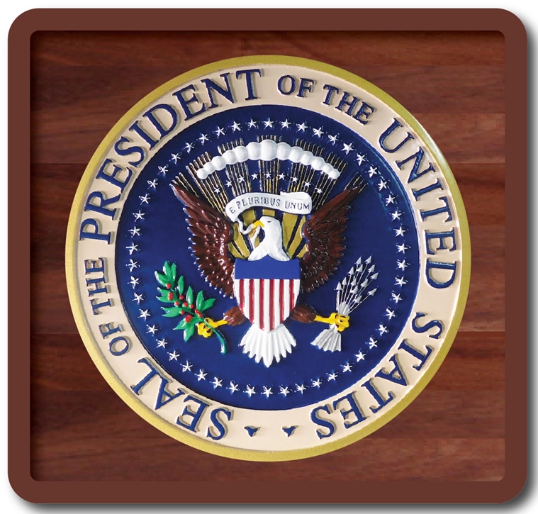Iron on Presidential Seal Patch USA Federal Government