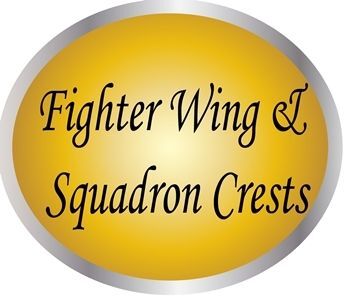 LP-2000 -  Plaques of the Crests for  Air Force Fighter Wings and Squadrons