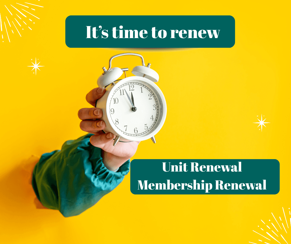 Unit Renewal Time!