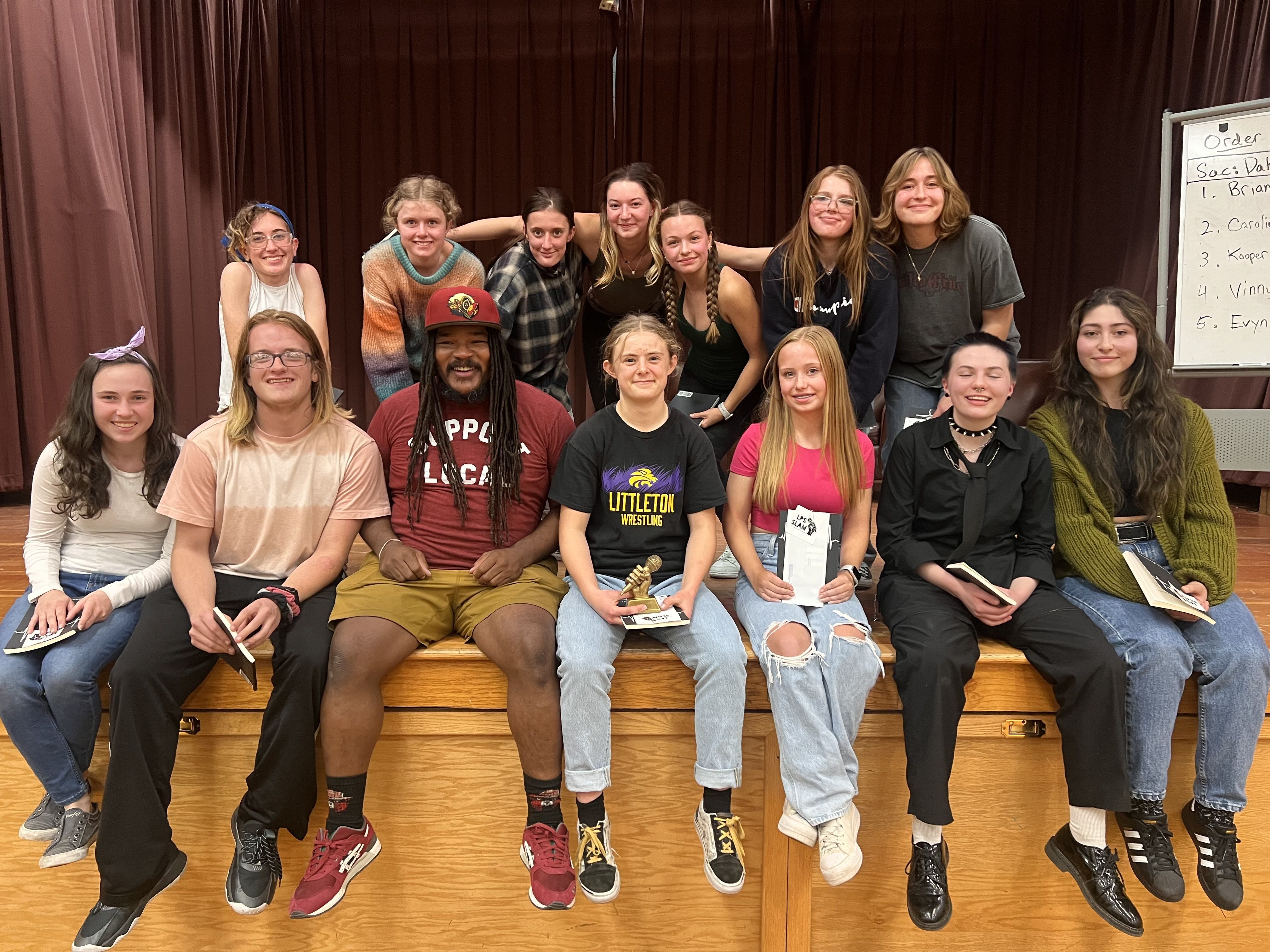 Students Take Center Stage at LPS Poetry Slam