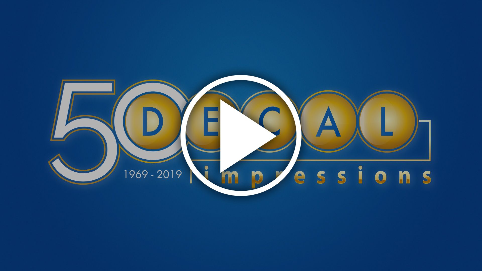Decal Impressions 50th Video