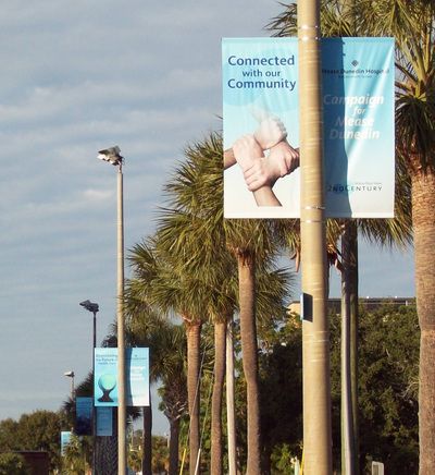 Double Sided Pole Banner